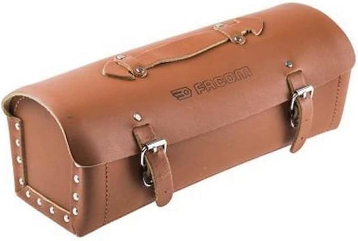 Actual product image Facom Compact Leather Tool Bag 350x120x120mm