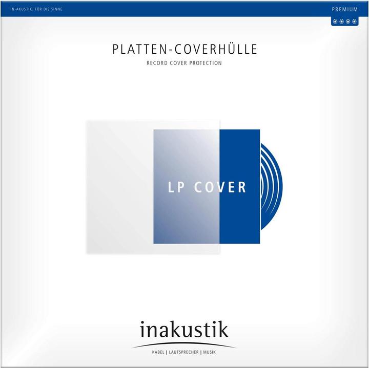 Inakustik Platten-Coverhüllen (Plattenspieler Abdeckung)