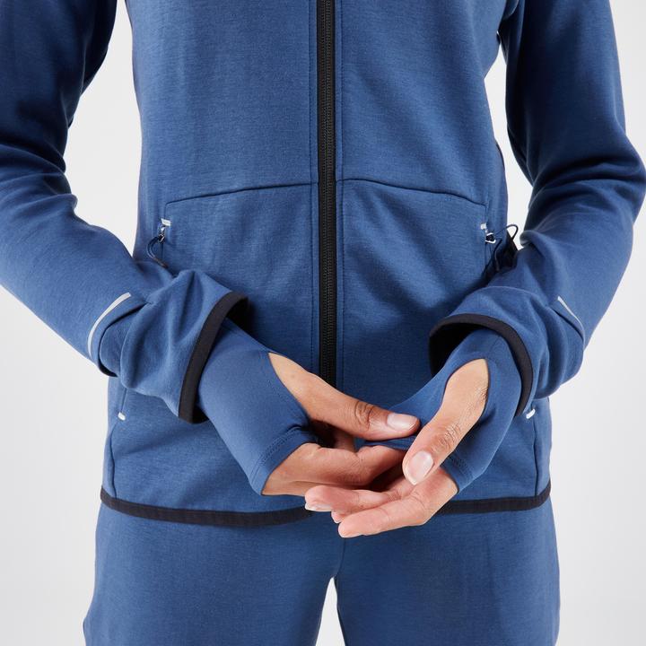Produktbild Kiprun Laufjacke Damen warm - Run 500 Warm blau (S)