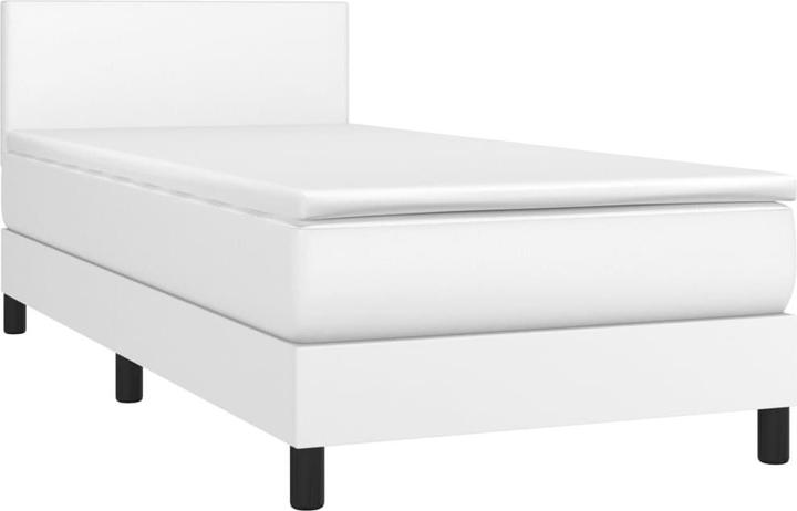Immagine prodotto VidaXL Bo x springbett mit Matratze & LED 120 x 190 cm Kunstleder (120 x 190 cm, 120 x 190 cm)