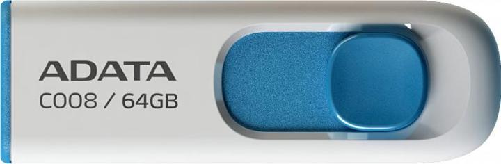 Adata USB-A 2.0 FlashDrive C008, 64Gb (64 GB, USB-A)
