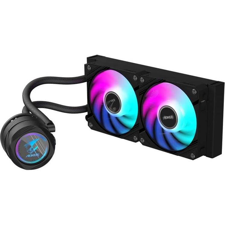 Gigabyte AORUS Waterforce II 240, CPU Wasserkühler, Schwarz