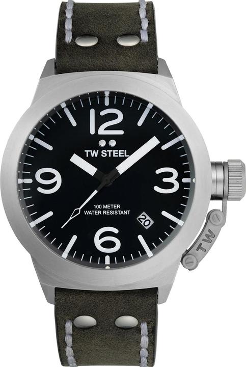 Actual product image TW-Steel CS101 Canteen Men's Watch 45mm 10ATM (Analogue wristwatch, 45 mm)