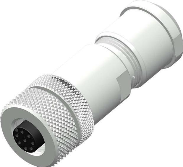 Produktbild RS PRO M12 Rundsteckverbinder Buchse zur Kabelmontage, 8-polig 3A IP67