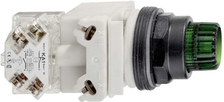 Produktbild Schneider Electric Drucktaster 1f gn rnd Ř31mm 1W IP66 9001SK2L35GH13