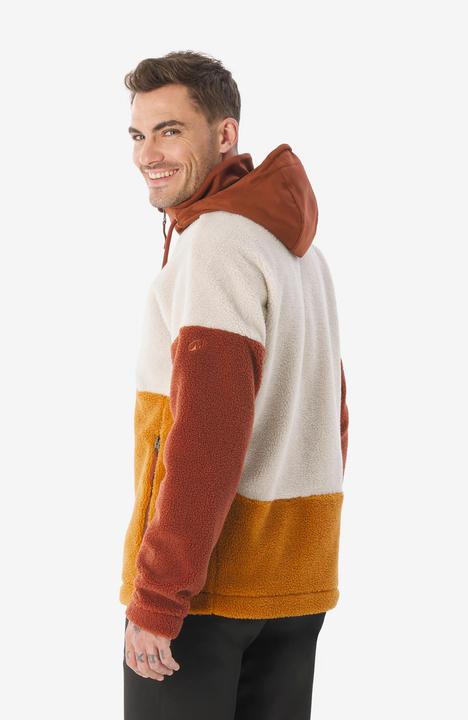 Image du produit Quechua Veste polaire sherpa de randonnée chaude homme, SH900 marron (XXL)