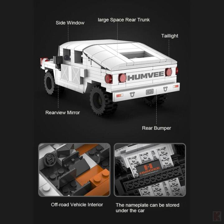 Actual product image Cada Humvee
