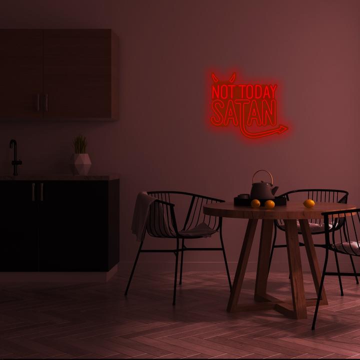 Produktbild Locomocean LED Wandneon - Not Today Satan