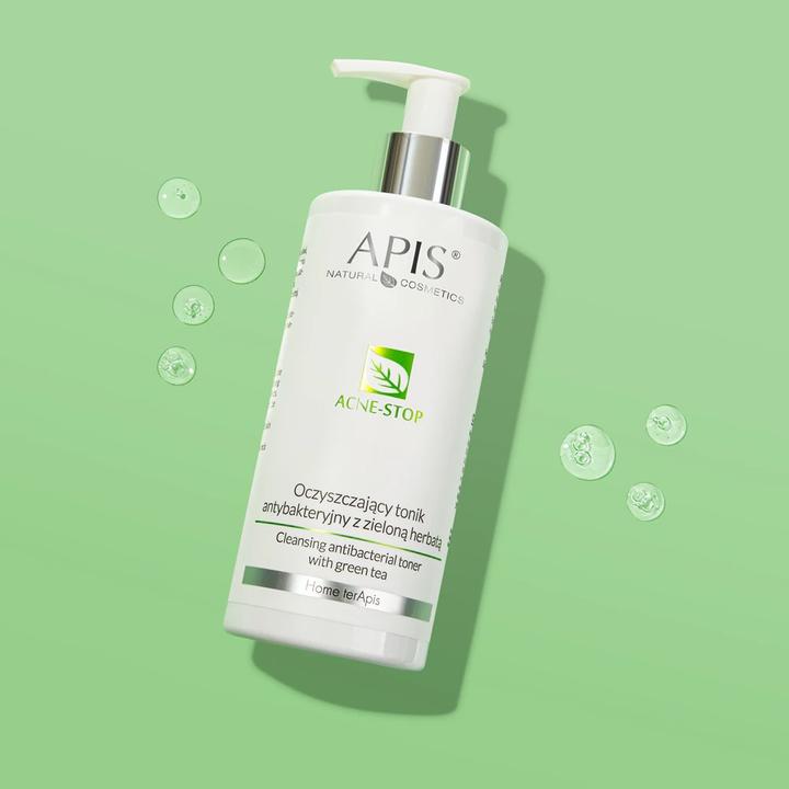 Actual product image Apis Natural Cosmetics Apis - Acne-Stop Cleansing Toner Cleansing T (Face toner, 300 ml)