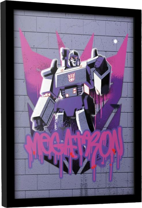Transformers Gerahmtes Poster Graffiti (40 x 30 cm)