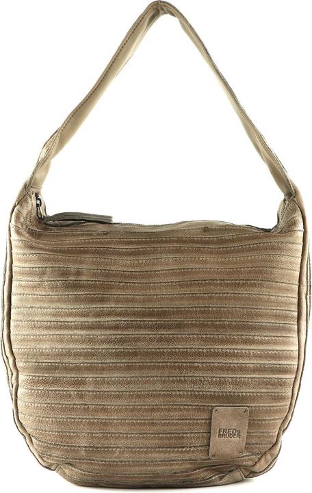 Actual product image FredsBruder Ibbick leather shoulder bag 35 cm