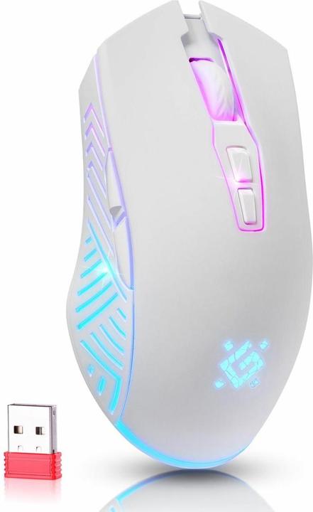Actual product image Defender PANDORA RF 3200DPI 7P Wireless Gaming Mouse White (Wireless)