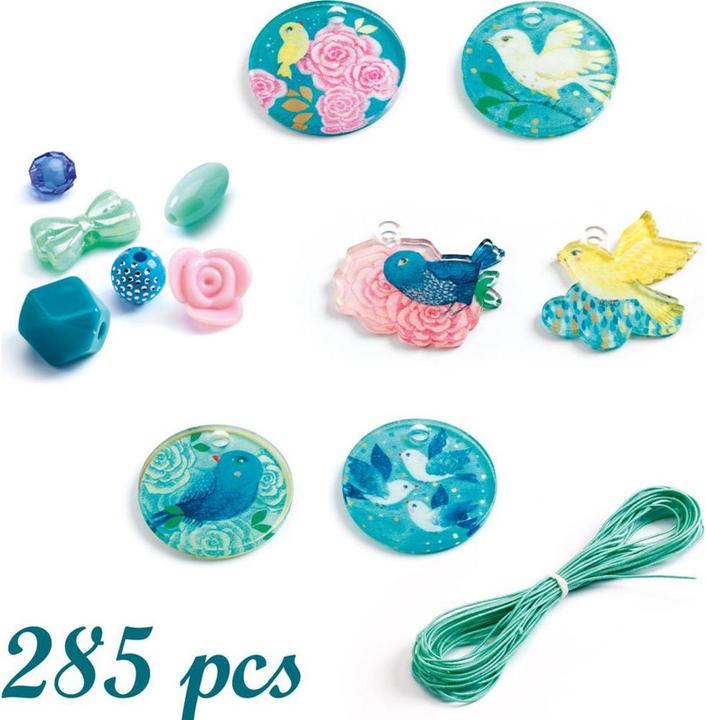 Produktbild Djeco Modeperlen Vögel