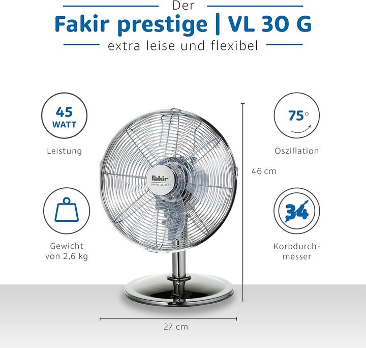 Produktbild Fakir VL 30 G (58 dB)