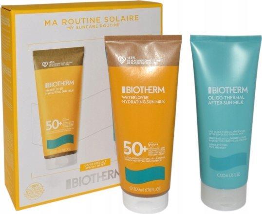 Biotherm Waterlover Sunmilk SPG 50 Set Waterlover Sunmilk SPF50 200ml Lait Réhydratant Oligo-Thermal 200ml (Sonnenmilch, SPF 50, 200 ml, 540 g)