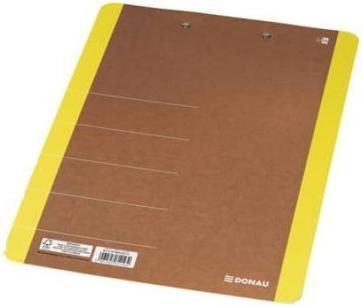 Actual product image Donau Clipboard Life 330288108 DIN A4 neon yellow cardboard