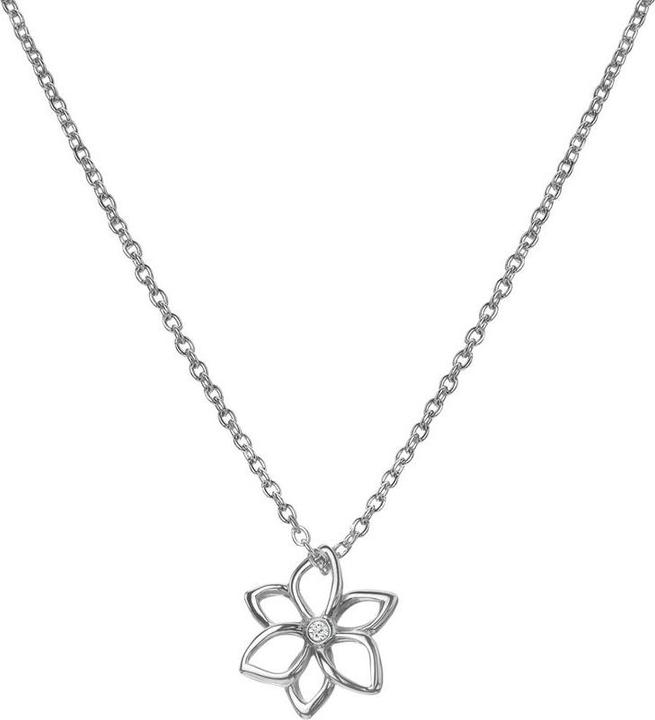 Immagine prodotto Hot Diamonds Collana d'argento con bouquet di diamanti e amuleti DP894 (Catena. Ciondolo)