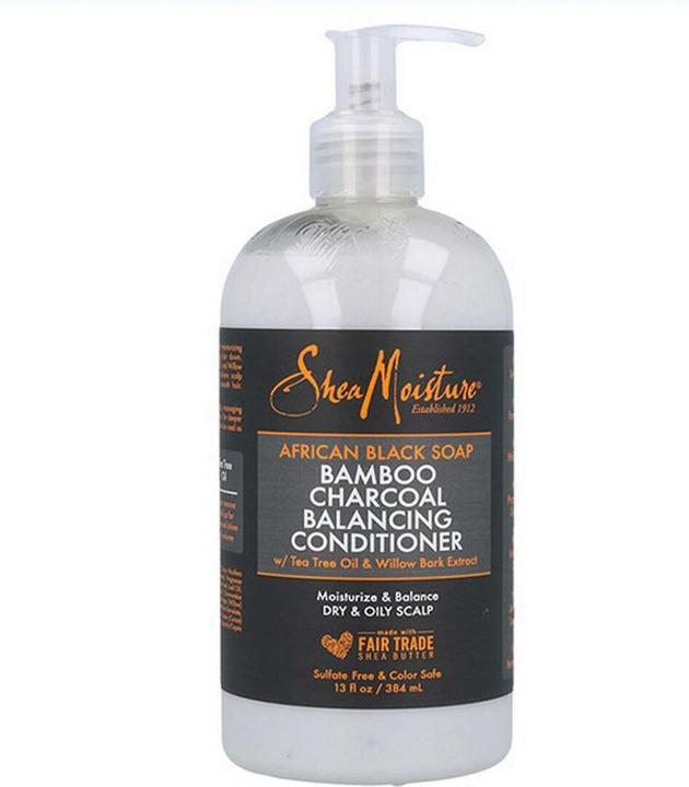 Image du produit Shea Moisture African Black Soap Bamboo Charcoal Conditioner 384ml 13oz (384 ml)