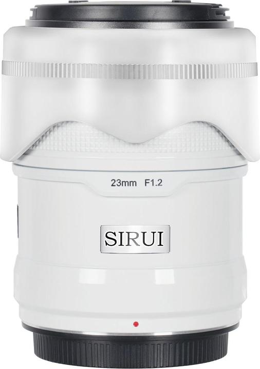 Actual product image Sirui Sniper 23mm F1.2 APSC Auto-Focus Lens (Sony-E Mount, White) (Sony E, APS-C / DX)
