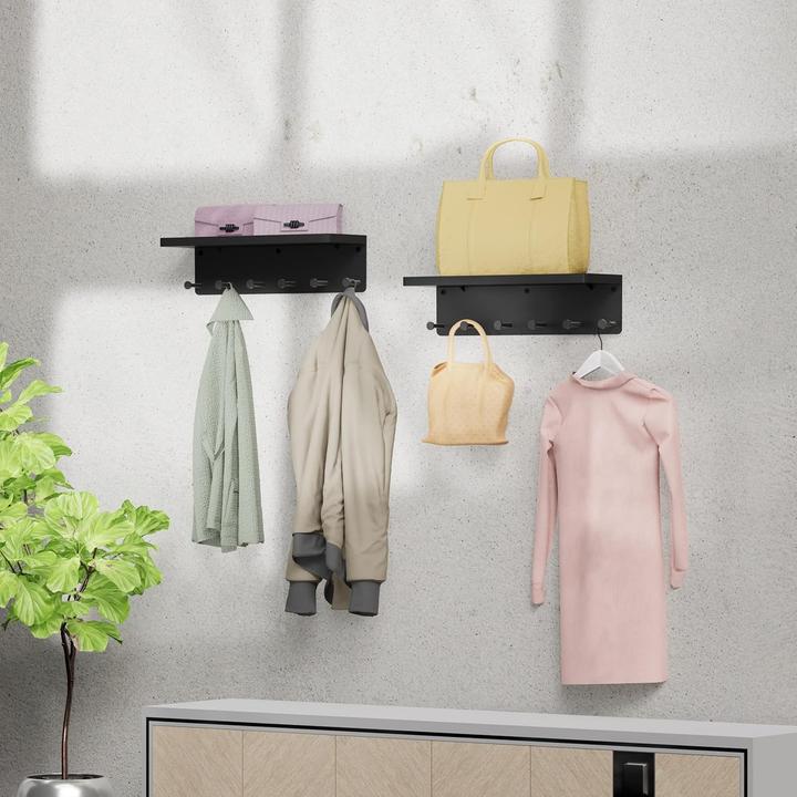 Produktbild Niffgaff Schlüsselbrett mit Ablage und Haken für Flur