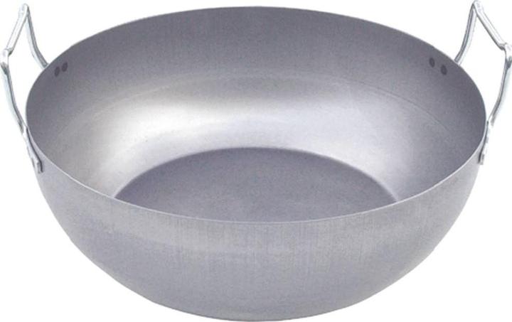 Immagine prodotto de Buyer Pentola fritto La Lyonnaise senza cestino (45 cm, Padella per friggere, Acciaio)