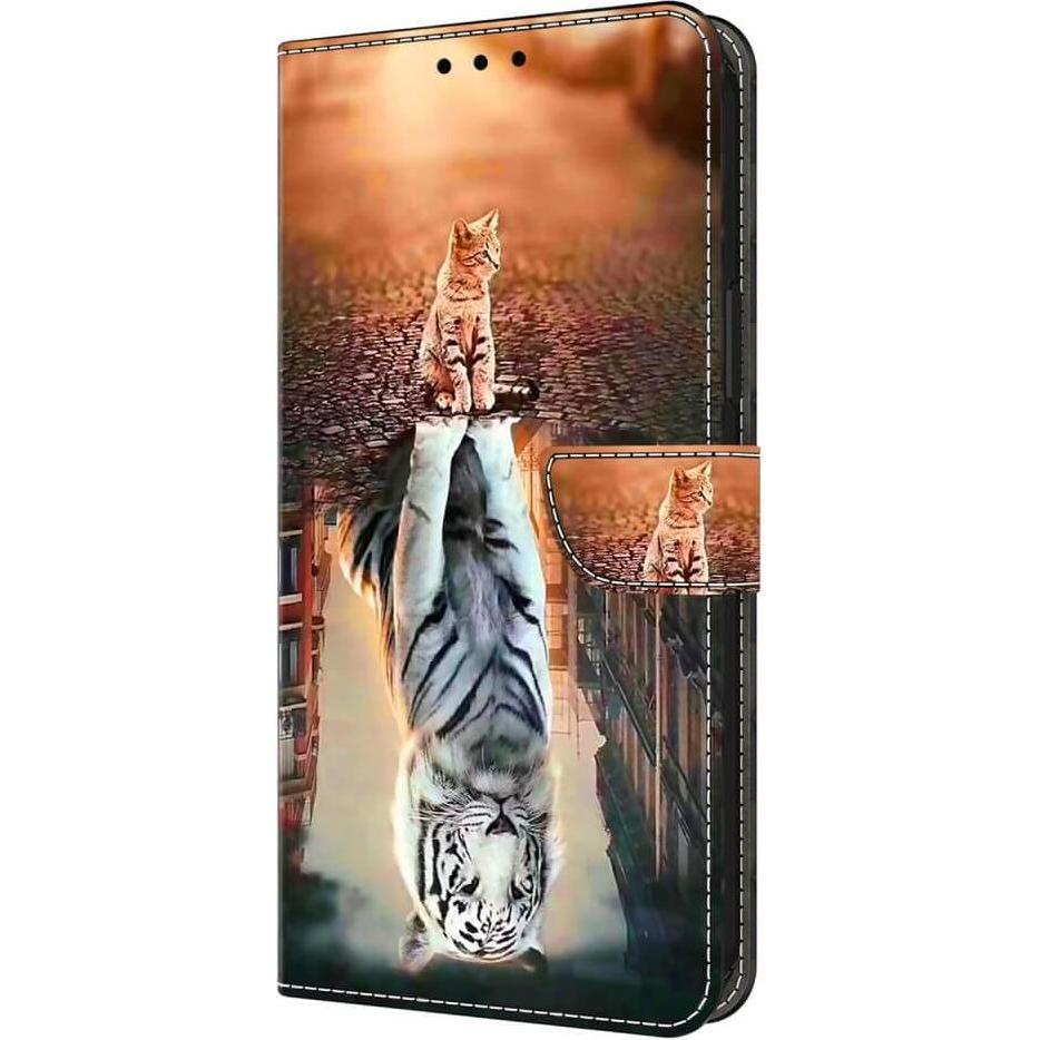 Thumbnail - Cover-Discount Google Pixel 9 / 9 Pro - Tasche Hülle mit Motiv (Google Pixel 9 Pro), Smartphone Hülle, Grau