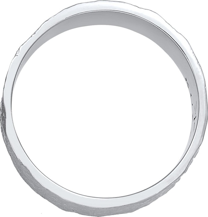 Produktbild Kuzzoi Ring Herren Bandring Organic Struktur 925 Silber (64, 925 Silber)