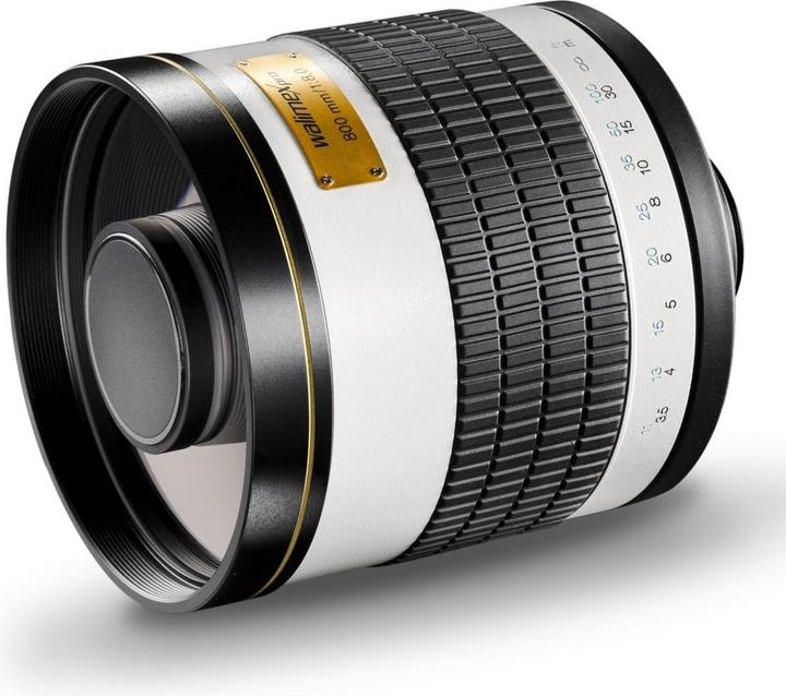 Image du produit Walimex Pro 800/8,0 DSLR Miroir T2 (T2, APS-C / DX, Micro Four Thirds, Plein format)
