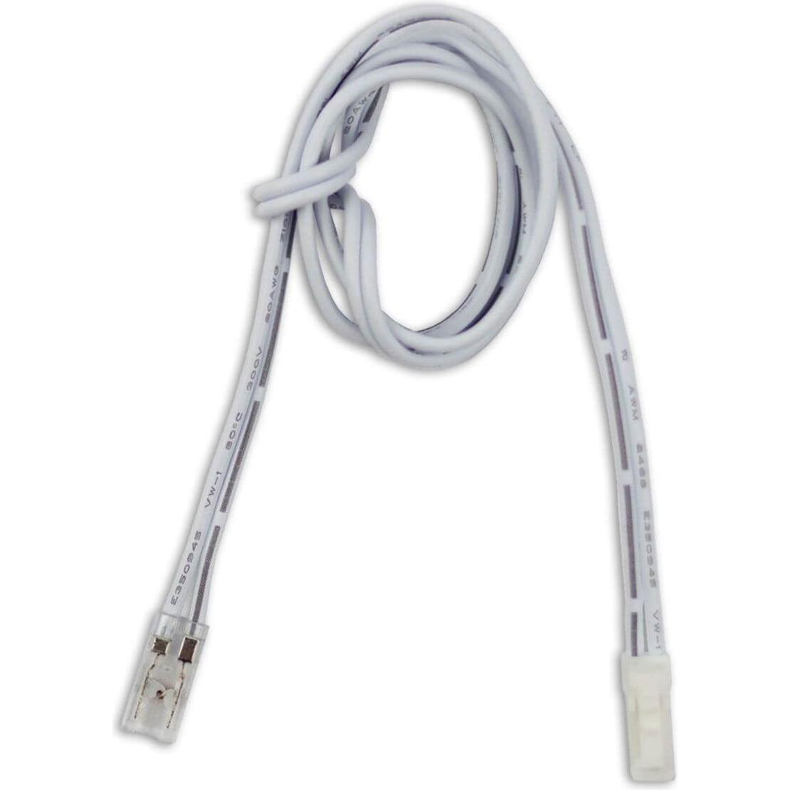 Isoled, Zubehör Beleuchtung, MiniAMP male-Stecker zu Kontakt-Kabelanschluss (max. 3A) K2-25 für 2-pol IP20 Stripes 5mm
