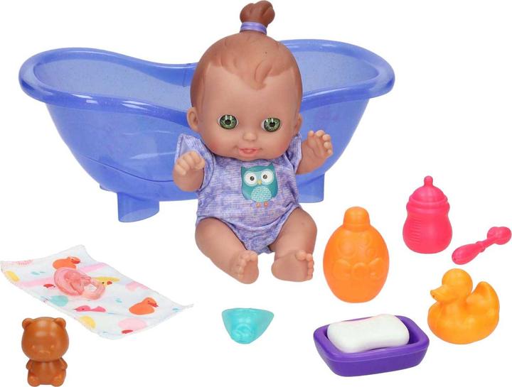 Actual product image Doll set with bathtub