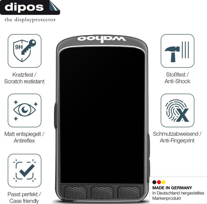 Actual product image Dipos Anti-Shock Screen Protector Matte