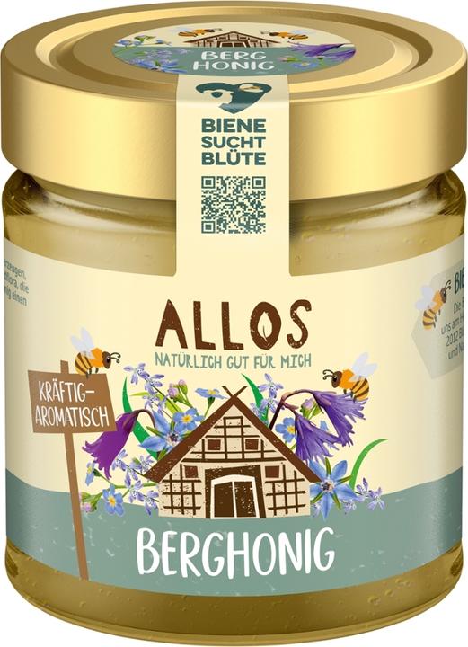 Actual product image Allos Mountain honey (500 g)