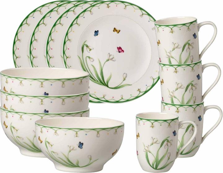 Villeroy & Boch Colourful Spring Frühstücks-Set (12 pz.)