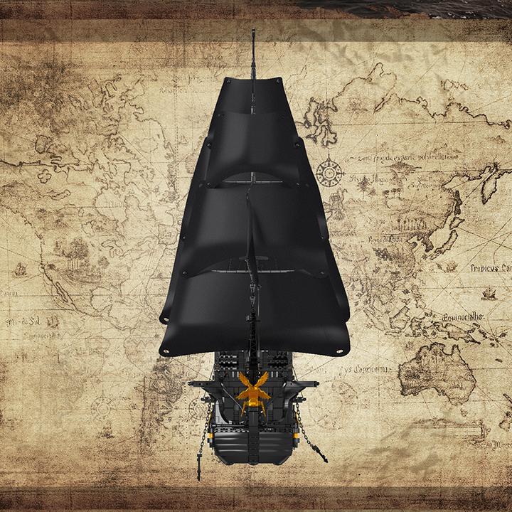 Image du produit Mould King 13186 - Black Pearl 2