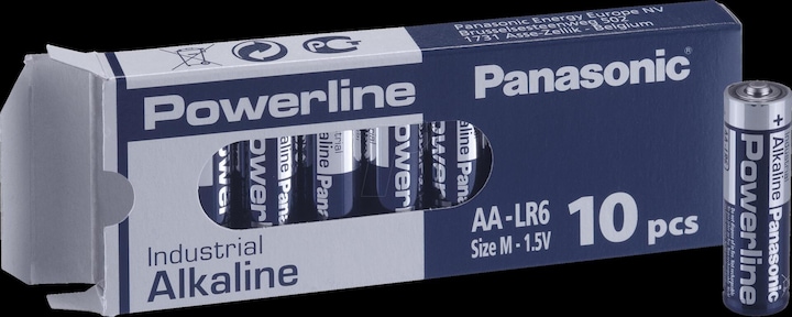 Produktbild Panasonic Powerline Industrial Alkaline (10 Stk., AAA)
