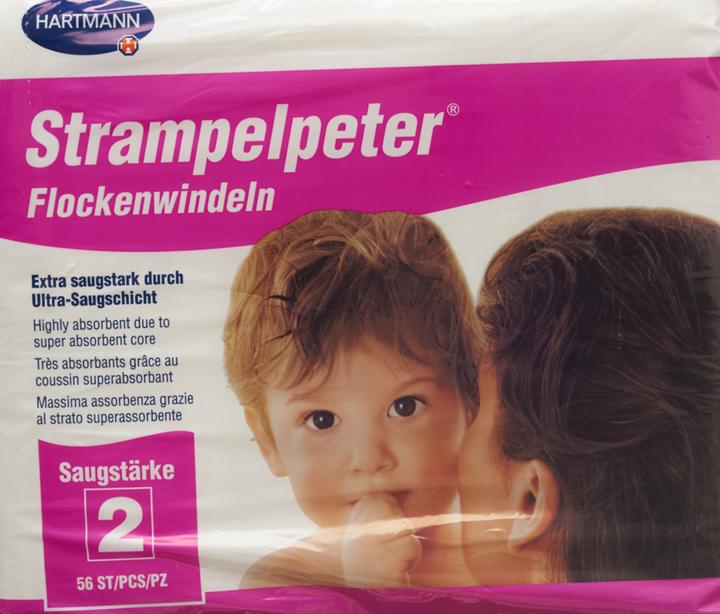 Produktbild IVF Hartmann Flockenwindeln Saugstärke 2 (56 Stk.)