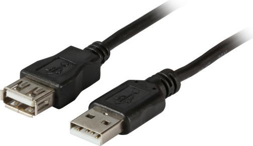 Produktbild EFB Elektronik USB2.0 Verlängerungskabel Stecker Typ-A auf A-Buchse, Classic (1.80 m, USB 2.0)