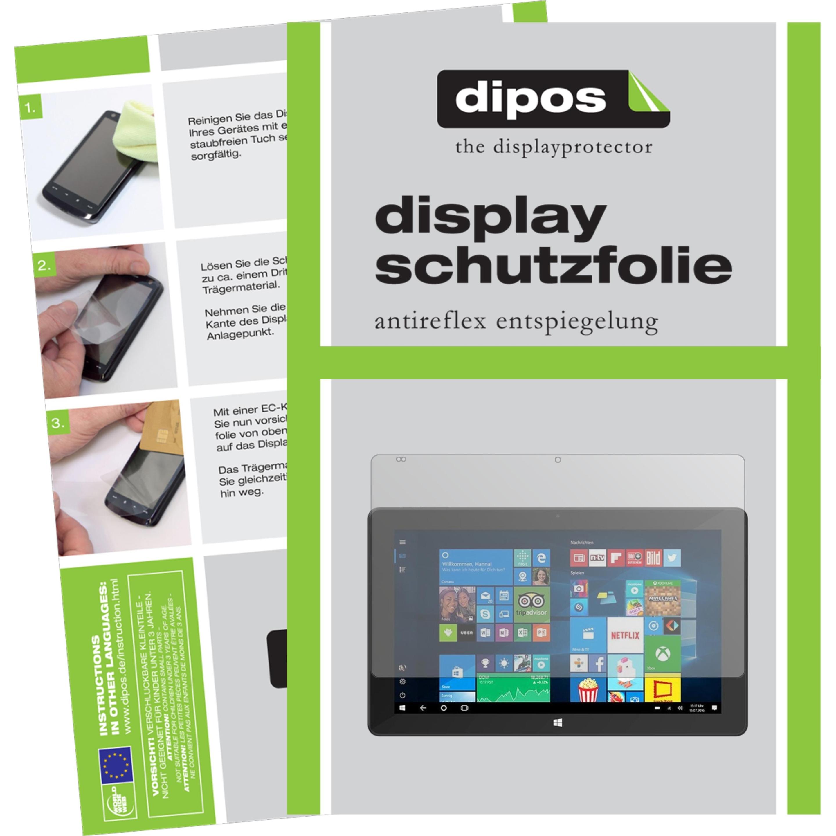 Thumbnail - Dipos Displayschutzfolie Antireflex (2 Stück, SurfTab Twin 11.6), Tablet Schutzfolie