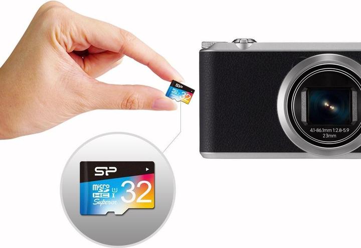 Immagine prodotto Silicon Power Superiore - Scheda di memoria flash (adattatore SD incluso) (32 GB, microSDHC, U1, UHS-I)