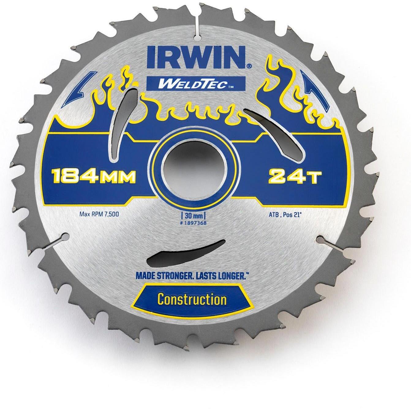 Irwin, Sägeblatt, WeldTec Kreissägeblatt, IRW1897368