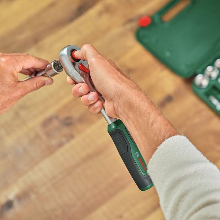 Produktbild Bosch Professional Ratschen-Set (8 mm, 9 mm, 10  mm, 11 mm, 12 mm, 13 mm, 14 mm, 15 mm, 16 mm, 17 mm, 18 mm, 19 mm, 20 mm, 21 mm, 22 mm, 24 mm, 27 mm, 30 mm, 32 mm)