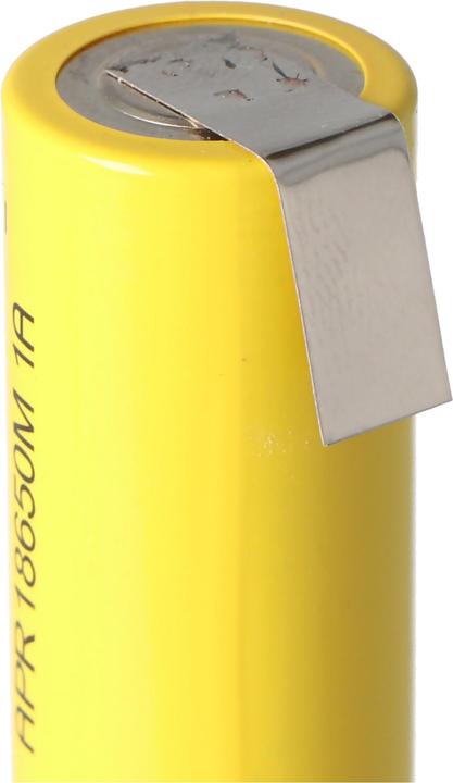 Produktbild A123 Systems A123 APR18650M-A1 1100mAh 3,3V LiFePo4 Akku mit Lötfahne Z-Form 64,95x18,2mm (18650, 1100 mAh)