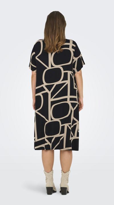 Immagine prodotto Only Abito midi con scollo a V dalla vestibilità regolare (L)