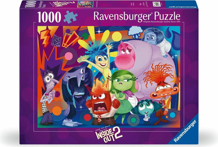 Productafbeelding Ravensburger Puzzel 12001537 - Inside Out 2 - puzzel van 1000 stukjes voor volwassenen en kinderen vanaf 14 jaar (1000 onderdelen)