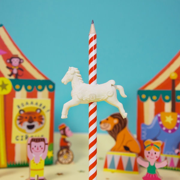 Produktbild Suck UK Carousel Horse Eraser
