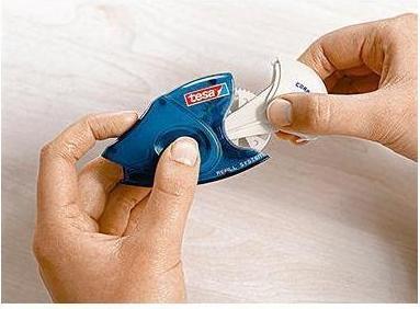Actual product image tesa Correction roller refillable