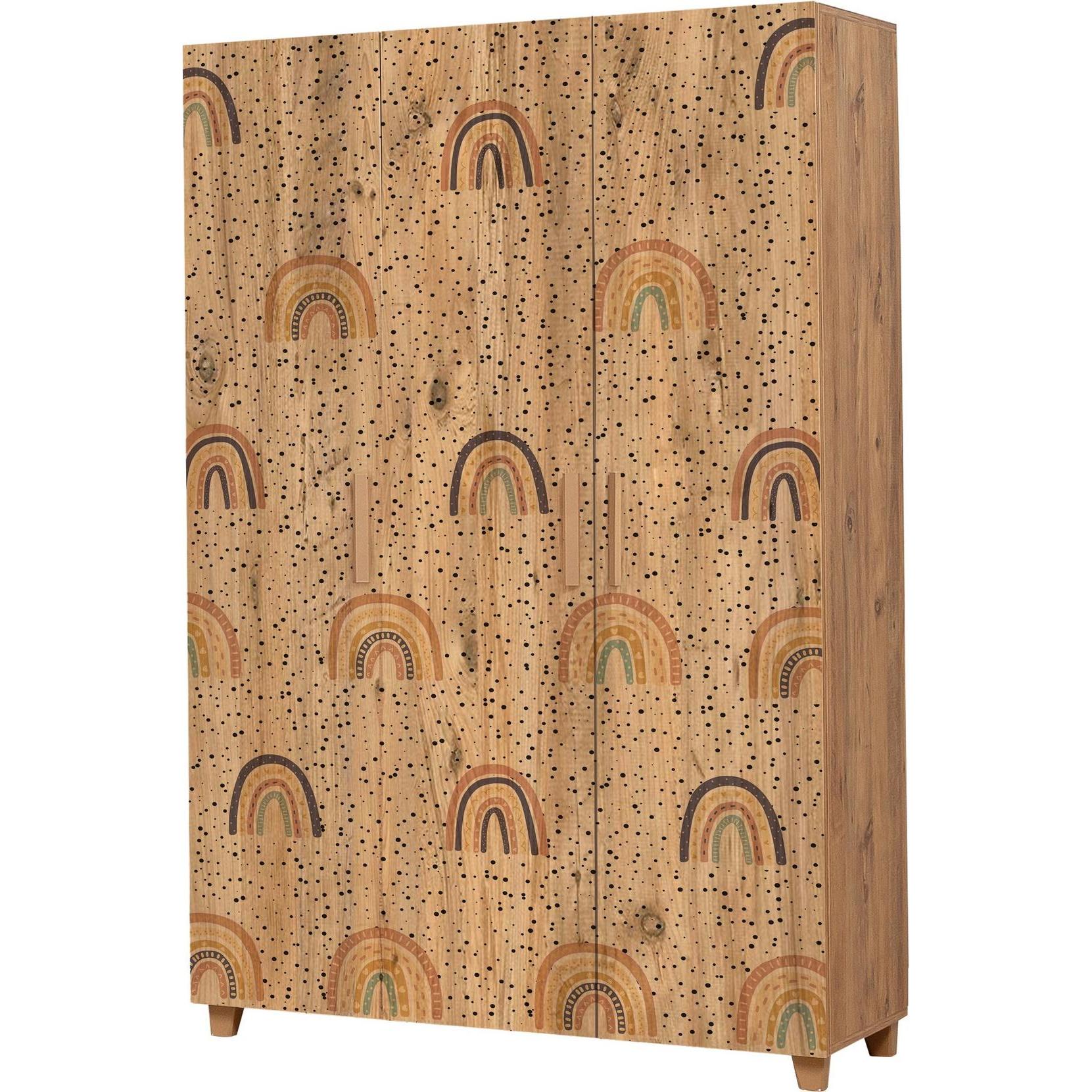Thumbnail - Hanah Home, Kleiderschrank, Chloe (120 x 48 x 189 cm)