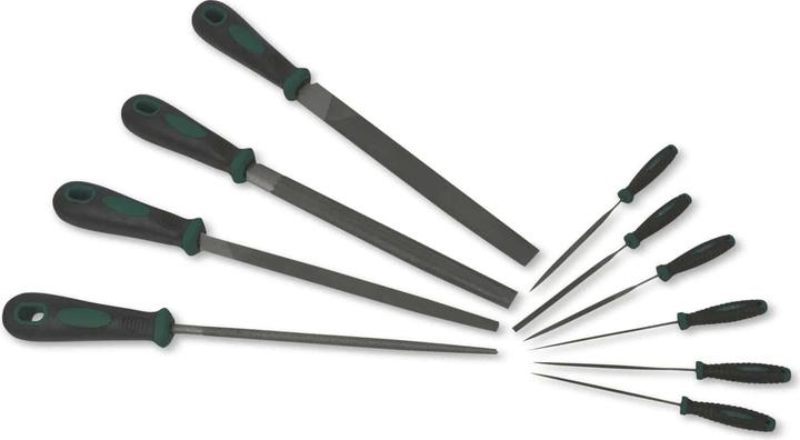 Immagine prodotto Mannesmann Set di lime da 10 pezzi (200 mm)