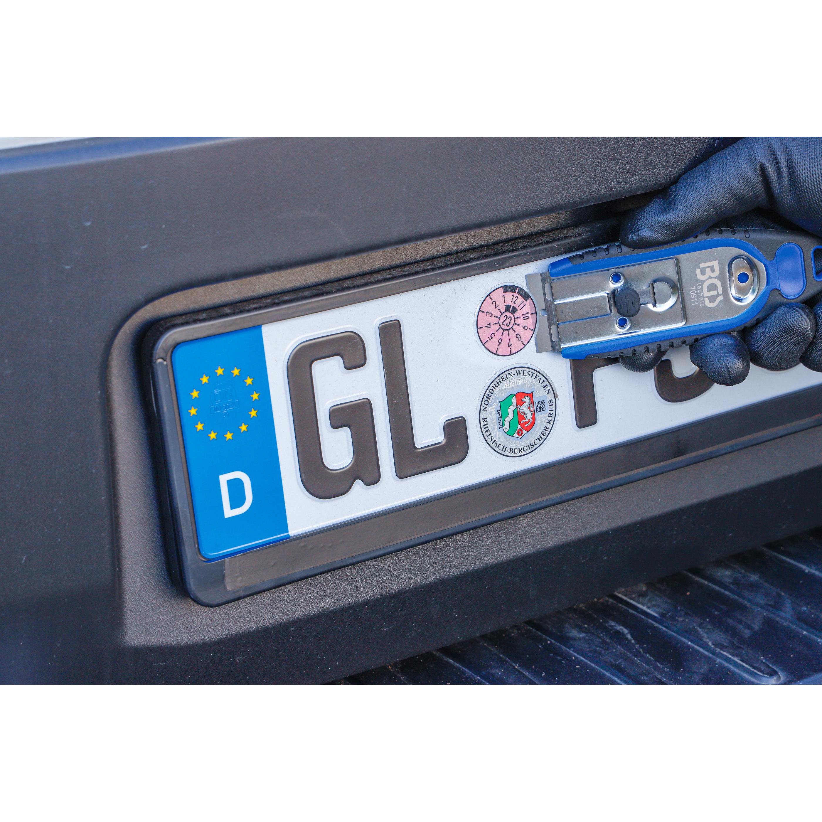 Thumbnail - BGS, Cutter, Plakettenschaber 40 mm mit 6 Schaberklingen