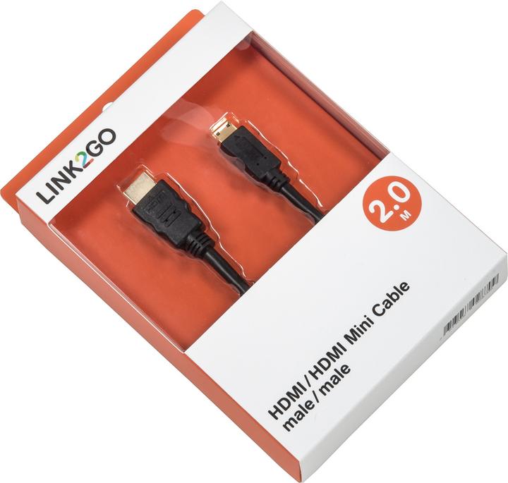 Immagine prodotto Link2Go HDMI (Typ A) — mini HDMI (Typ C) (2 m)